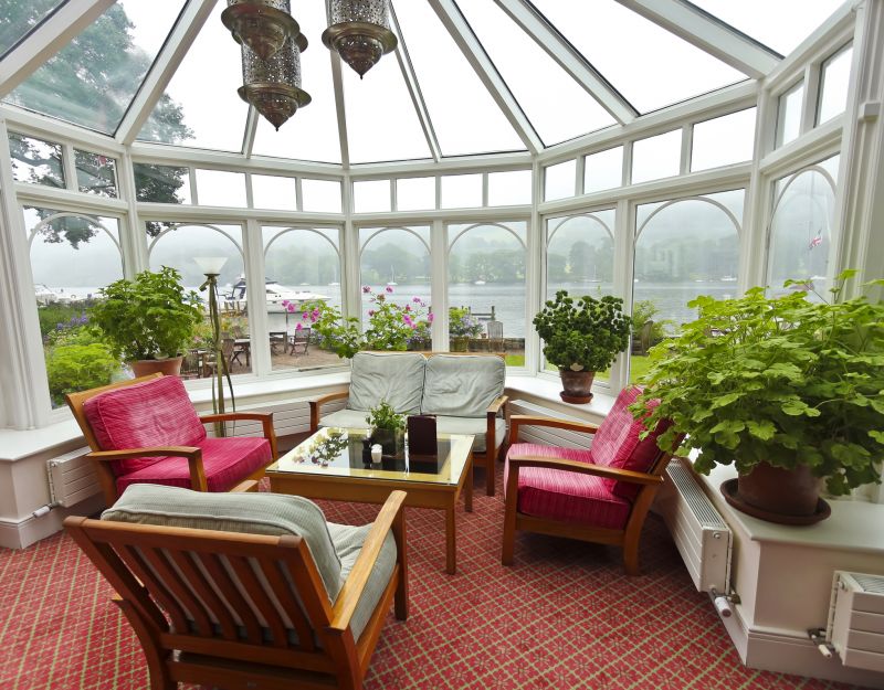Sunroom with Landscape View